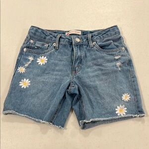 Girls Levi's Low Pitch Midi Short